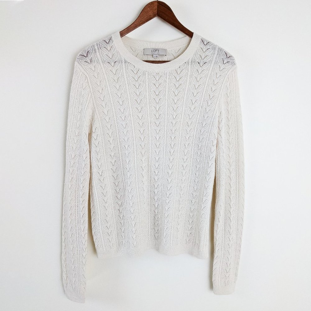Loft Italian Cream Sweater